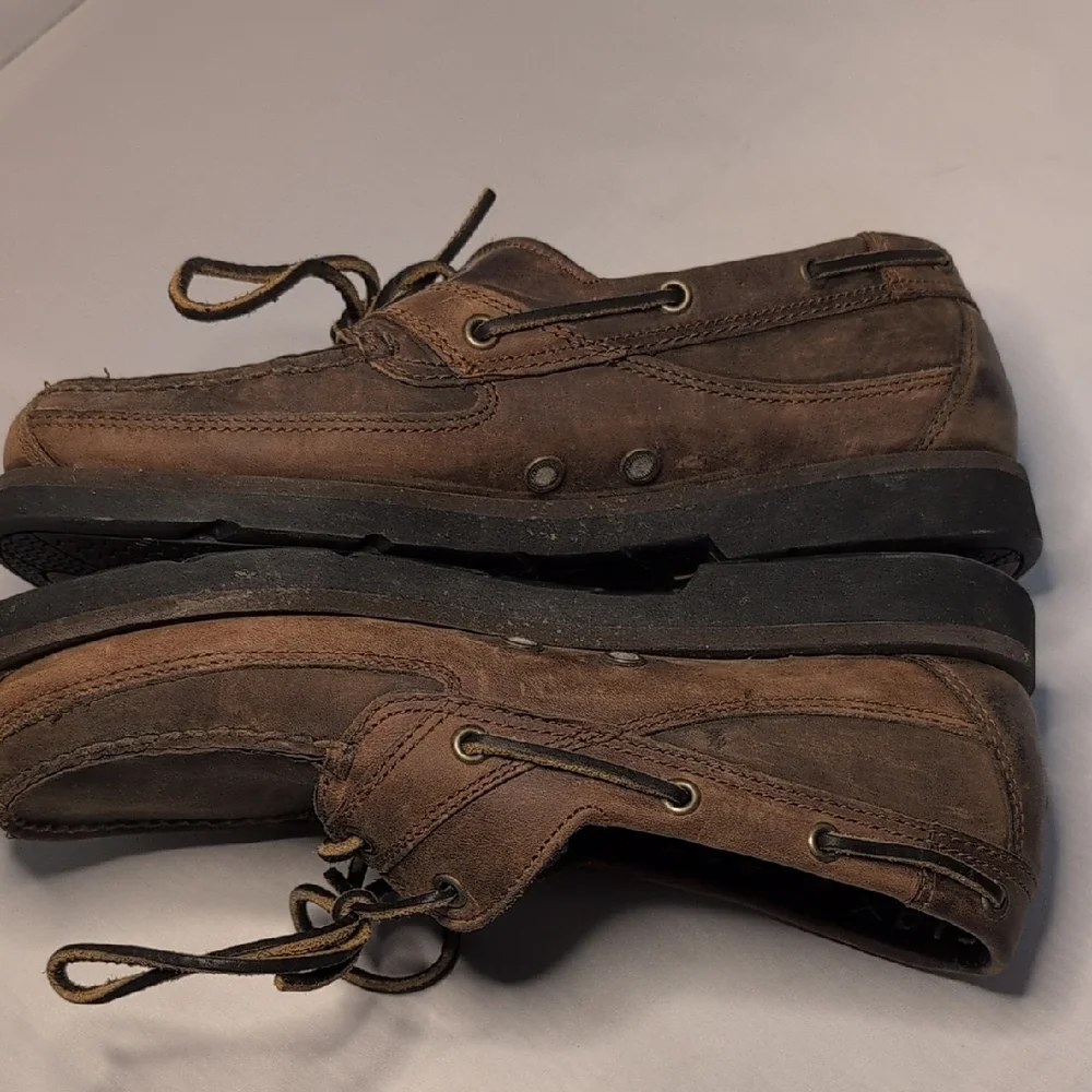 Timberland Brown Suede Boat Shoes Men's Size 9.5